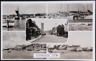 Yarmouth Bugle Hotel The George Postcard