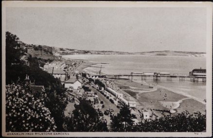 Shanklin Rylstone Gardens Pier  Postcard