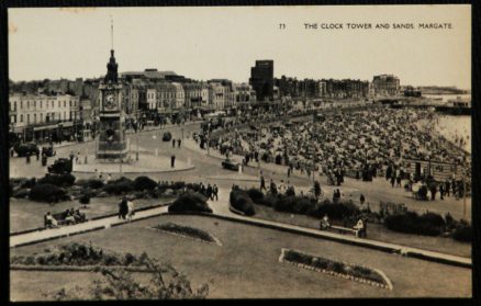 Margate Clock Tower Local Publisher Postcard