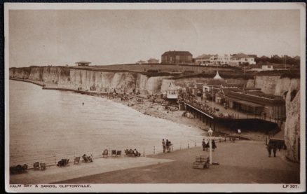 Cliftonville Palm Bay 1947 Postcard