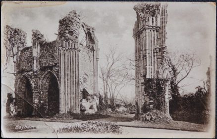 Bayham Abbey Tunbridge Wells c.1918 Postcard