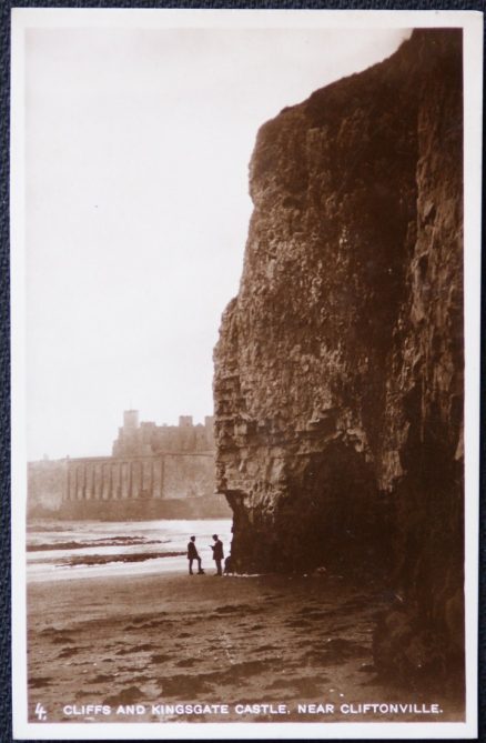 Cliftonville Kingsgate Castle Real Photo Postcard