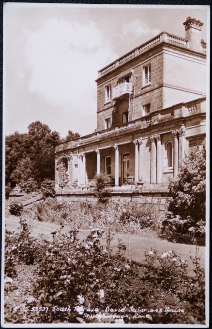 David Salomons House Southborough Postcard