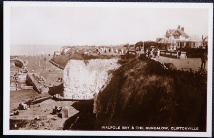 Cliftonville Walpole Bay Real Photo Postcard