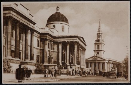 National Gallery London Postcard