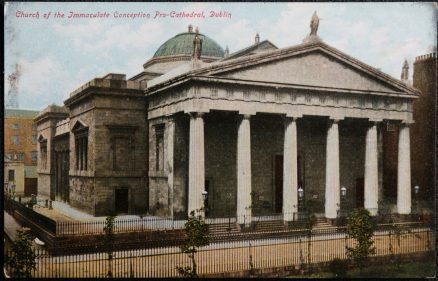 Dublin Immaculate Conception Church Postcard