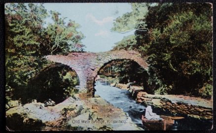 Killarney Old Weir Bridge c.1908 Postcard