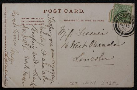 Killarney Artist Edgar Longstaffe 1905 Postcard - Image 2