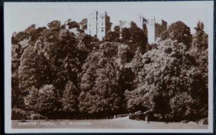 Minehead Dunster Castle Real Photo Postcard