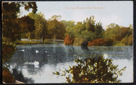 Hampden Park Eastbourne Vintage Postcard