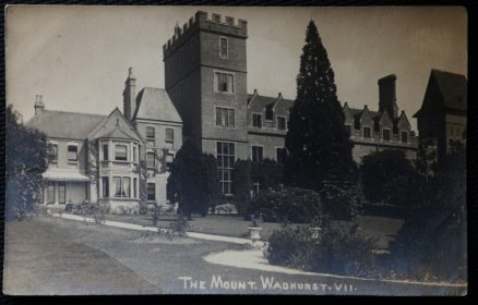 Wadhurst The Mount Vintage Postcard