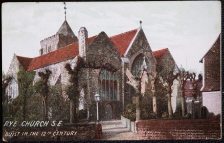 Rye Church Local Publisher Postcard