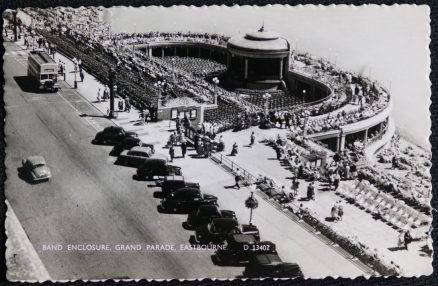 Eastbourne Bandstand Local Publisher 1963 Postcard