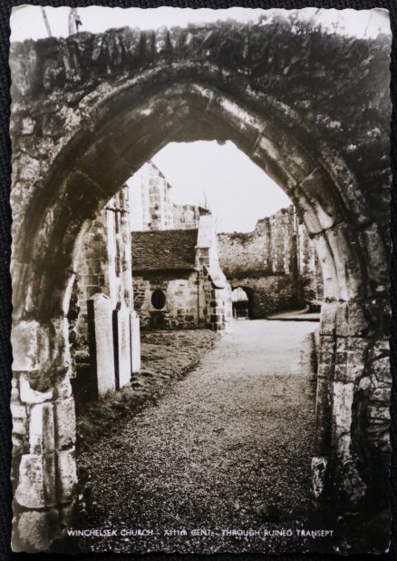 Winchelsea Church Real Photo Postcard