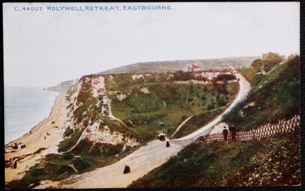 Eastbourne Holywell Retreat Photochrom Postcard