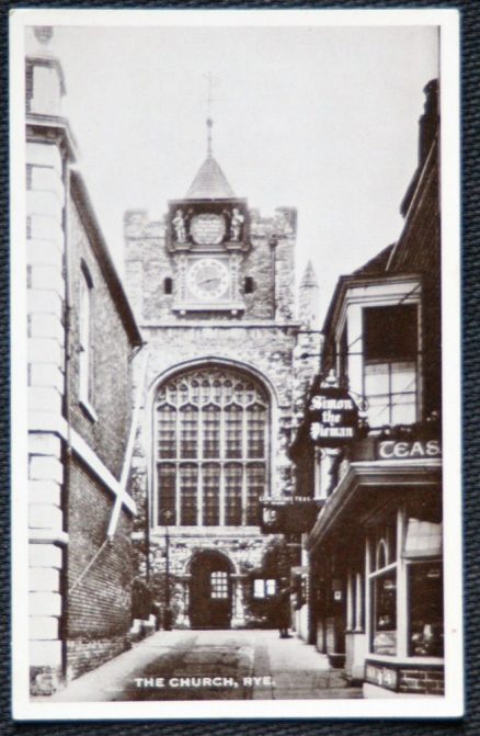 Rye Church Simon The Pieman Postcard