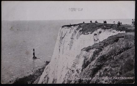 Lighthouse Beach Head 1917 Postcard