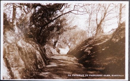 Fairlight Glen Real Photo Postcard