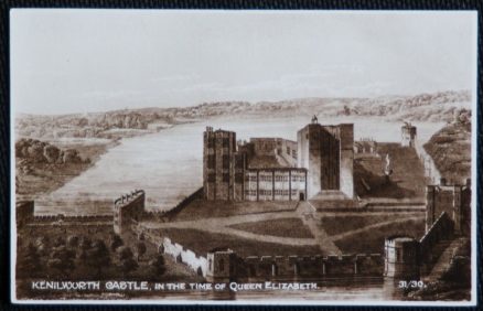 Kenilworth Castle Local Publisher Postcard