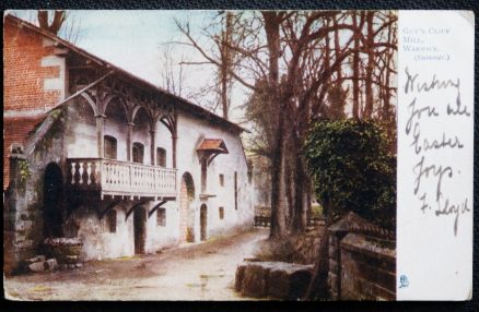 Guy's Cliff Mill Raphael Tuck Vintage Postcard