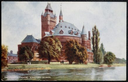 Stratford-On-Avon Memorial Theatre Postcard