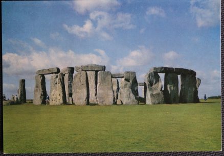 Stonehenge Ministry Of Works Vintage Postcard