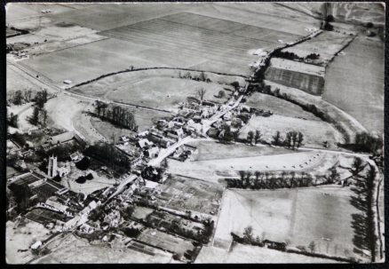 Avebury Ministry Of Works Aerial View Postcard