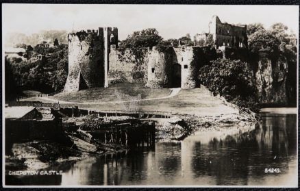 Chepstow Castle Real Photo Postcard