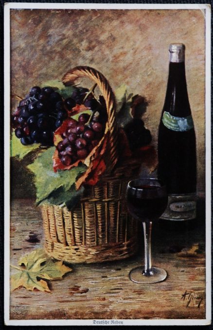 Rotwein Berlin Postcard