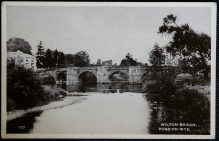 Ross-On-Wye Wilton Bridge Postcard