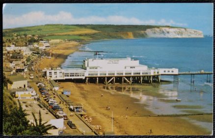 Sandown Bay Pier Isle Of Wight Postcard