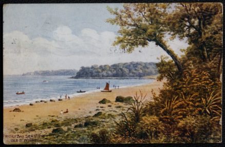 Priory Bay Seaview IOW 1932 Postcard