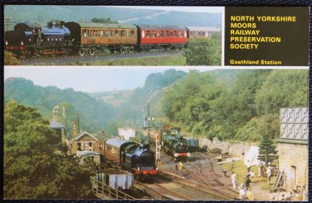 Goathland Station NYMRPS Dennis Postcard