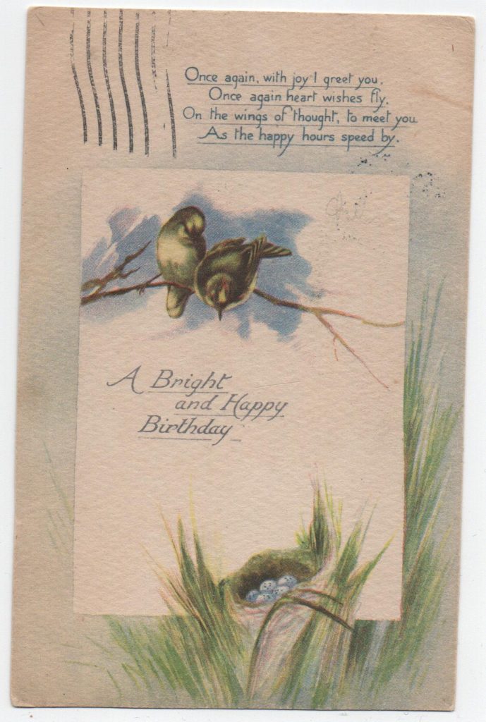 Happy Birthday Quality 1907 Published Postcard.