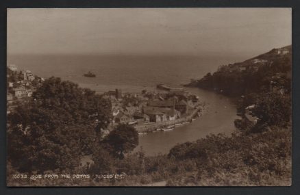 Looe Cornwall 1949 Judges Postcard