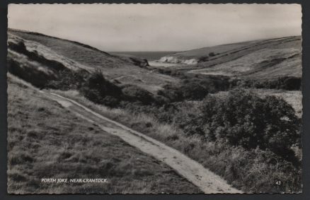 Porth Joke Crantock Real Photo Postcard