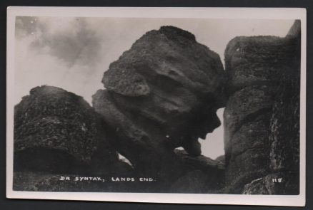 Dr Syntax Lands End Cornwall Postcard