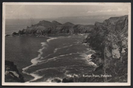 Polzeath Rumps Point 1960 Postcard