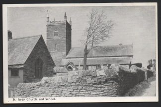 St. Issey Church & School Postcard