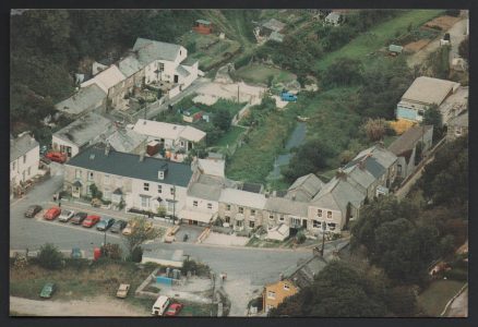 Pentewan Post Office Cornwall Postcard