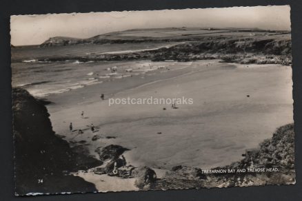 Treyarnon Bay Trevose Head 1963 Postcard