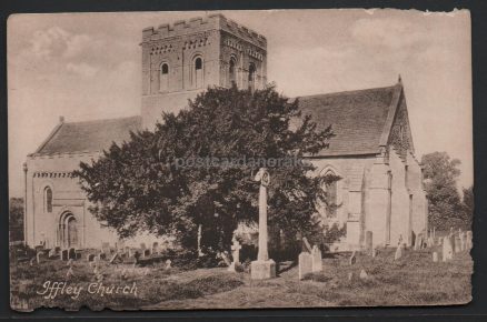 Iffley Church Oxford Frith's Postcard