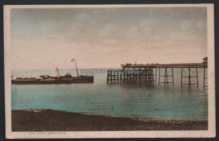 Minehead Steamship Pier Vintage Postcard