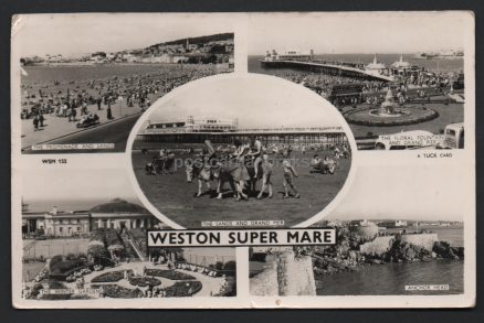 Weston Super Mare 1957 Tuck's Postcard