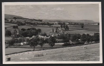 Kilve Somerset Real Photo 1969 Postcard