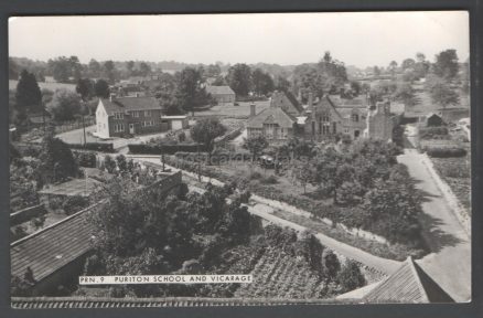 Puriton School Frith's Real Photo Postcard