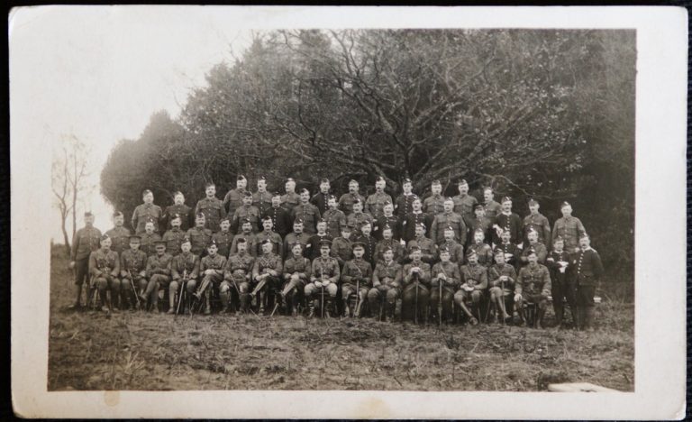 Bramshott Military Regiment 1914 Postcard