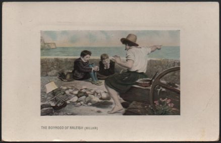 The Boyhood Of Raleigh (Millais) c.1910 Postcard