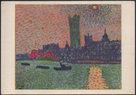 Derain Artist London Postcard