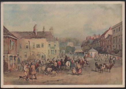 David Cox Artist Farringdon Oxford Postcard